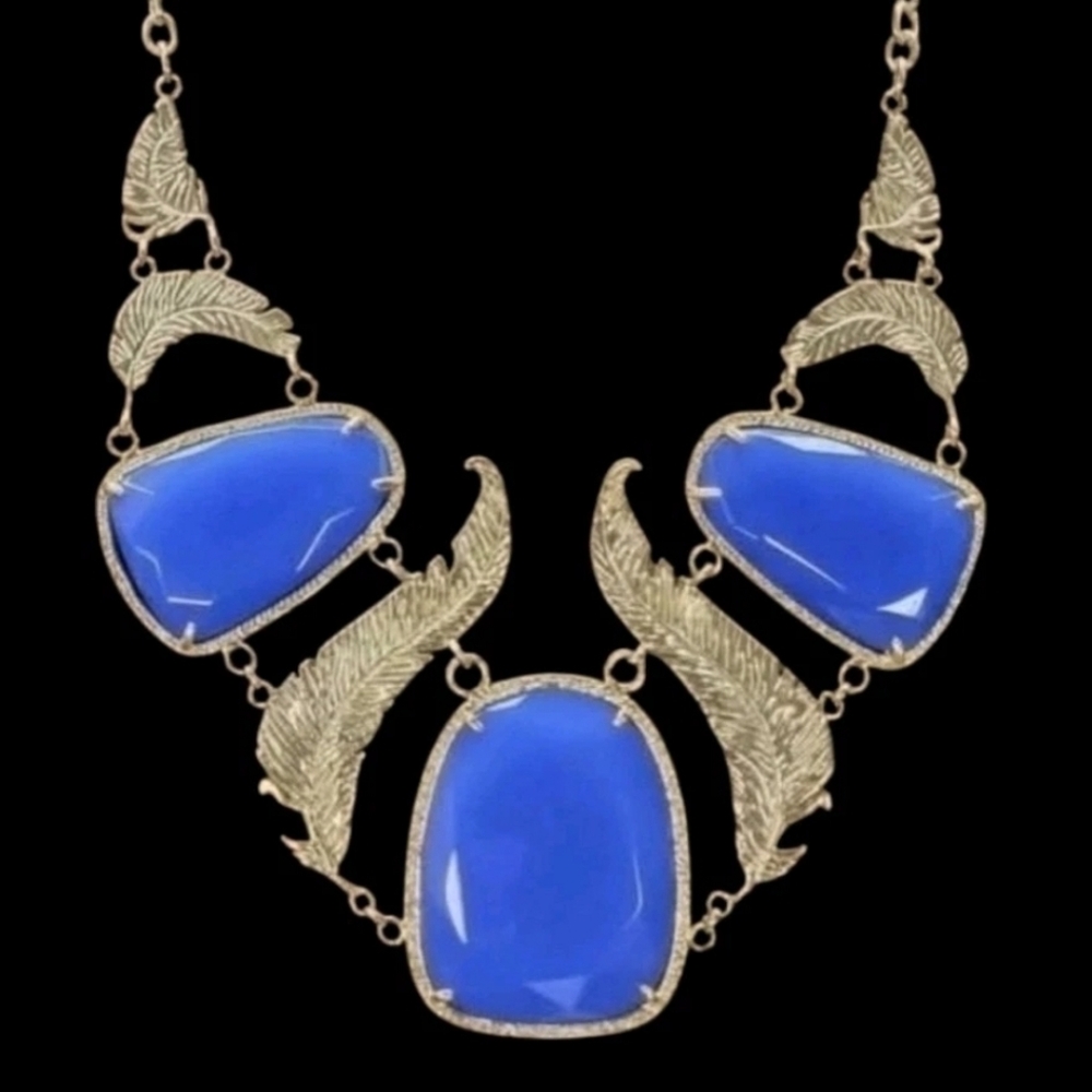 Kendra Scott Vintage Periwinkle Blue Necklace